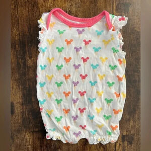 Disney Baby | infant girl onesie. Size: 3/6M
